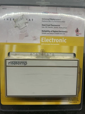 NEW Ritetemp Thermostat Model 8010 For Heat Pump and Regular Furnace SEALED - Image 1 of 2