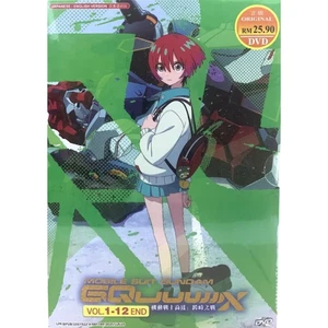 Mobile Suit Gundam GQuuuuuuX Series (1-12) Custom DVD Anime English Subs -NEW - Picture 1 of 6