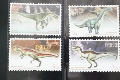 THAILAND UNUSED STAMP SET THE DINOSAUR COLLECTION  INTERNATIONAL LETTER WRITING  - Image 1 of 4