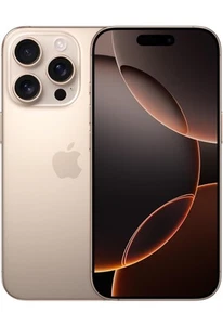 iPhone 16 Pro Max - Desert Titanium - Mint Cond. - 100% BH - Next Day Delivery - Picture 1 of 5