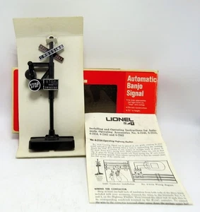 LIONEL 6-2140 AUTOMATIC BANJO SIGNAL - Original Box Signal, Contact, Instruction - Picture 1 of 3
