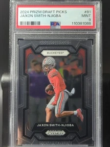 2024 Prizm Draft Picks #81 Jaxon Smith-Njigba 🔥PSA 9 Buckeyes 🏈 Seahawks POP 1 - Picture 1 of 4