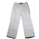 Snowboard Ski Pants Size 10 White Insulated Solomon NEW
