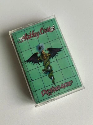 Motley Crue Dr. Feelgood Cassette Tape 1989 Elektra NICE LABEL WORKING - Image 1 of 4