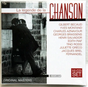 10 CD-Box - La légende de la CHANSON - Bild 1 von 2