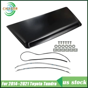 For Toyota 2014-19 20 21 FOR Tundra 5.7L Hood Scoop Bulge Kit Black 7618134900 - Picture 1 of 9