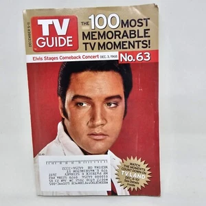 TV GUIDE Magazine December 2004 Elvis Presley 100 Most Memorable TV Moments VTG - Picture 1 of 6