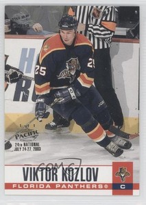 2003-04 Pacific 2003 National Convention 1/1 Viktor Kozlov #146 0c3