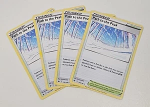 4x Path To The Peak 148/198 Playset - Chilling Reign - Pokémon  - Picture 1 of 3