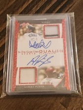 2022 Leaf In The Game Used Ichiro Suzuki & Albert Pujols Dual Auto Jersey #12/20