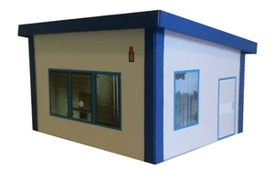 HO/1:87 casa de portero - casa de portero - kit de modelo de cartón casa de guardia - Imagen 1 de 3