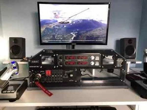 ***** MSFS Flight Simulator IFR Cockpit (add Your Saitek Fip Radio Switch Multi) - Picture 1 of 15