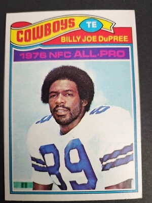 BILLY JOE DUPREE 1980 TOPPS NFL FOOTBALL CARD #260 DALLAS COWBOYS NEARMINT - Image 1 of 2