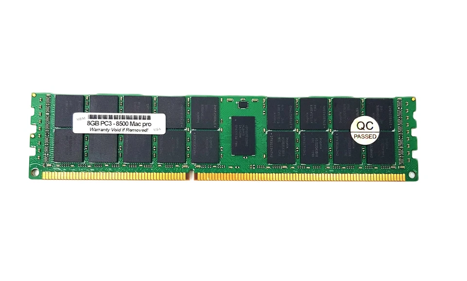 Genuine Apple MAC Pro 8GB PC3-8500 DDR3 1066MHz Memory Ram Module - Image 1 of 3