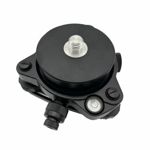 Black Tribrach With Optical Plummet&Rotating Adapter Carrier With 5/8"x11 Thread - Picture 1 of 5