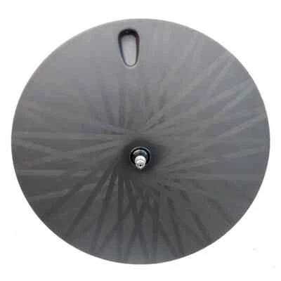 700C 25mm 23mm Width Carbon Disc Wheels Tubular Track Fixed Gear Rear Wheelset - Image 1 of 4