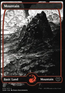 Full Art Mountain Land - Magic The Gathering - Juego de 4 - VOW 275/277 - Imagen 1 de 2