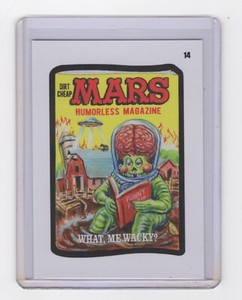 2020 Topps Mars Attacks Attacky Packages Series 3 * MARS * RED #14