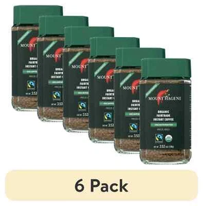 Mount Hagen Bio gefriergetrockneter Instant entkoffeinierter Kaffee, 3,53 Unzen (6er Pack) - Bild 1 von 4