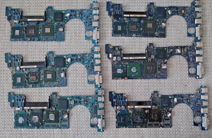 LOT Carte logique système Apple MacBook non testé Joblot A1226, A1260, A1150 - Photo 1/5