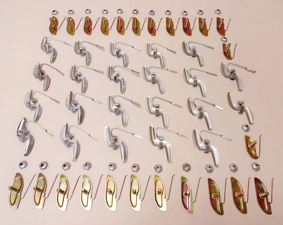 64 1964 Chevy Impala SS SUPER SPORT 2 puertas molduras laterales juego de clips de sujeción Foto 1 de 1