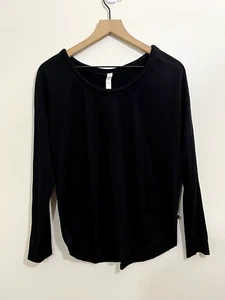 Lululemon Athletica Womens Wool Blend Casual Long Sleeve Top 2 Casual Athleisure - Picture 1 of 16