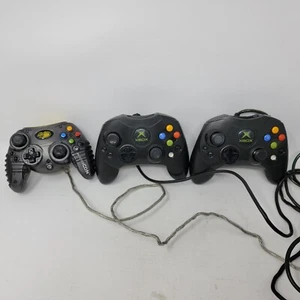 2 Original-Zubehör-Hersteller Microsoft Xbox Controller S schwarz Posten mit Bonus Controller - Bild 1 von 11