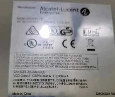 Alcatel-Lucent OS2220-P8 WebSmart Gigabit Ethernet OmniSwitch - Image 1 of 3