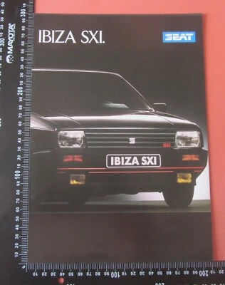 AUTOMOBILE - DEPLIANT - BROCHURE - IBIZA SXI. - SEAT - IN ITALIANO - - Immagine 1 di 3