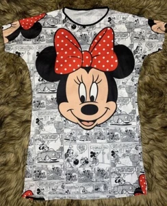 Vestidos elegantes para verano de Minnie y Mickey de mangas cortas... - Picture 1 of 1