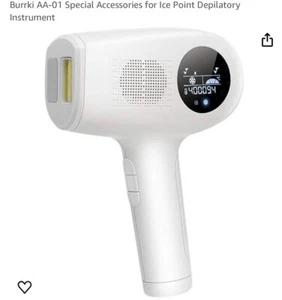 BURRKI Eisgefühl Epilierer Haarentfernung Ganzkörper verfügbar IPL Laser Neu - Bild 1 von 7