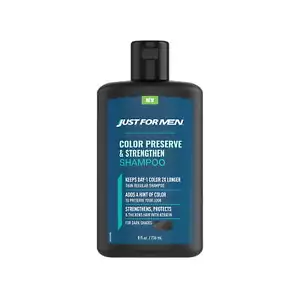 Champú Just For Men Color Preserve & Strengthen - 8 oz, tonos oscuros - Imagen 1 de 6