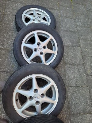 4x Sommerreifen 185/60 R 14 82H mit Alufelgen von Titan - Bild 1 von 4