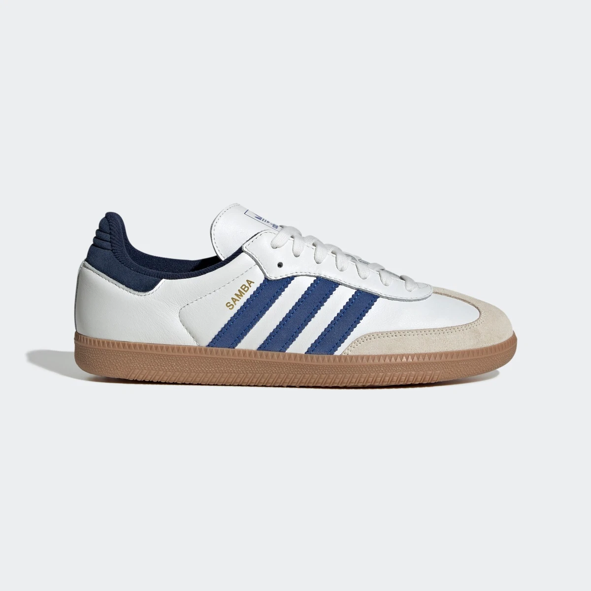 adidas Samba OG White Blue | eBay