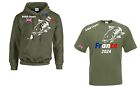 Carp Fishing Hoodie & T-Shirt Combination Set - France 2024