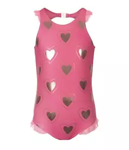Appaman Kids Girl's One-Piece Gold Heart Calla Swimsuit (Toddler/Little Kids/Big - Picture 1 of 1