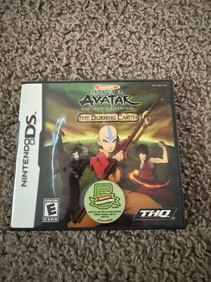 Avatar: The Last Airbender The Burning Earth - Nintendo DS CIB Authentic - Image 1 of 3