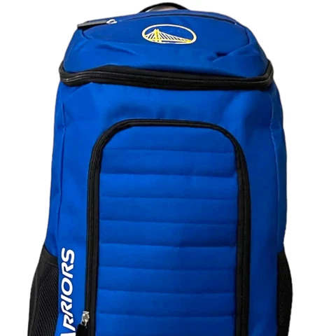 Officially Licensed NBA Golden State Warriors Topliner Backpack 19" x 7" x 11" Cover