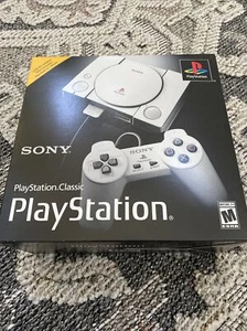 Sony PlayStation Classic Retro Mini Console 20 Preloaded Game New Factory Sealed - Picture 1 of 3