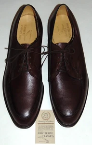NUEVO HAWTHORNE CLASSICS N55003 598 MARRÓN OXFORDS 13 B/AA HECHO EN EE. UU. con CAJA - Imagen 1 de 8