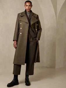 Banana Republic XS Cian Melton Greatcoat Mantel XS #505996 NEU - Bild 1 von 8