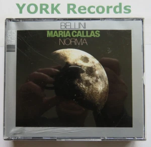 BELLINI - Norma MARIA CALLAS / SERAFIN / DEL MONACO - Ex 2 CD Set Europa Musica - Picture 1 of 3