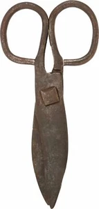 RARO PAR DE TIJERAS EUROPEAS, SIGLOS XVII-XVIII - Imagen 1 de 4