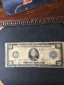 20.00 dollar bill series 1914 - Picture 1 of 7