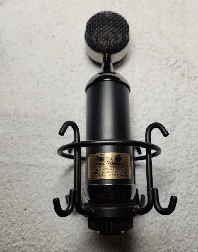 Blue Blackout Spark SL XLR Condenser Microphone with Shockmount - Black - Image 1 of 1