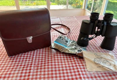 Sears Binoculars 10x50mm VINTAGE Model #2531-Japan With Case And Strap - Image 1 of 2