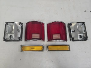 REAR & SIDE BLINKER LIGHT BEZELS CHEVY GMC TRUCK 1973-1987 BLAZER SUBURABN K5 - Picture 1 of 12