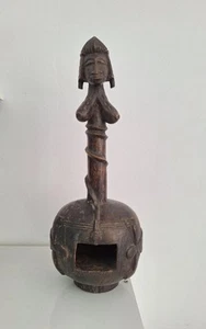 Statue bois africaine Sénoufo de Côte d’Ivoire sculpture Senufo - Photo 1 sur 22