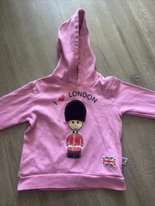 "The London Collection" I Love London Baby Hoodie Guard mit Filzhut Gr. 18-24m - Bild 1 von 11