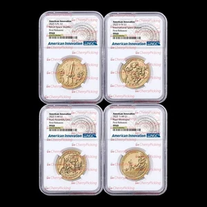 2025 S PROOF SET AMERICAN INNOVATION TX FL AR MI NGC PF 69 FRST RLS ⭐PRE-SALE⭐ - Picture 1 of 1
